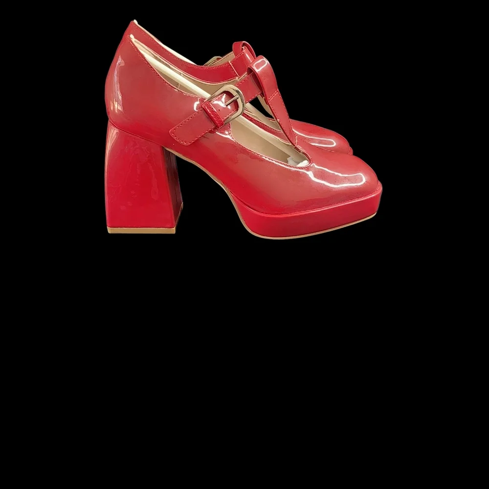 Cape Robbin Red‎ Patent Heels
